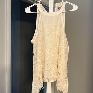 High neck tank top size XL